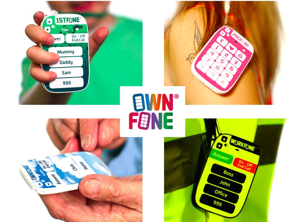 OwnFone propose les premiers mobiles imprimables dédiés aux enfants, personnes âgées et personnes aveugles !